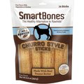 SmartBones Churro-Style Sticks Peanut Butter Flavor Dog Treats, 14 count