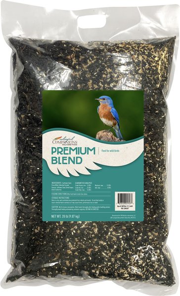 Colorful Companions Premium Blend Wild Bird Food, 20-lb bag slide 1 of 4
