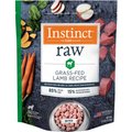 Instinct Bites Lamb Recipe Grain-Free Grass-Free Raw Frozen Dog Food, 5.4-lb bag