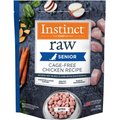 Instinct Bites Chicken Recipe Grain-Free Cage-Free Raw Frozen Senior Dog Food, 3-lb bag