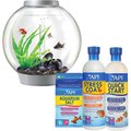 biOrb CLASSIC LED Aquarium, Silver + API Aquarium Starter Kit