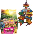Bundle: Brown's||Super Bird Creations Brown's Tropical Carnival Big Bites with ZOO-Vital Biscuits Macaw Food + Super Bird Creations 4...