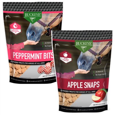 Buckeye Nutrition All-Natural Peppermint + Apple Horse Treats, slide 1 of 1