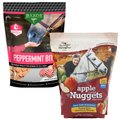Buckeye Nutrition All-Natural Peppermint Treats + Manna Pro Bite-Size Nuggets Apple Flavor Horse Treats