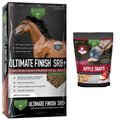 Buckeye Nutrition Ultimate Finish SRB+ Stabilized Rice Bran Pellets Supplement + All-Natural Apple Horse Treats