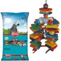 Kaytee Forti-Diet Pro Health Parrot Food + Super Bird Creations 4 Way Play Toy