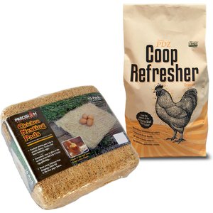 Precision Pet Products Nesting Pads + Sweet PDZ Chicken Coop Refresher