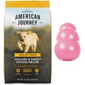 American Journey Large Breed Puppy Chicken & Sweet Potato Recipe Grain-Free Dry Dog Food + KONG Dog Toy, Large