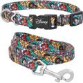 Disney Princess Collar, XS - Neck: 8 - 12-in, Width: 5/8-in + Dog Leash, SM - Length: 6-ft, Width: 5/8-in