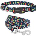 Pixar Toy Story Collar, SM - Neck: 10 - 14-in, Width: 5/8-in + Dog Leash, SM - Length: 6-ft, Width: 5/8-in