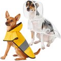 Frisco Rainy Days + Clear Vinyl Dog Raincoat, Small