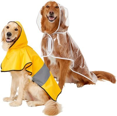 Frisco Rainy Days + Clear Vinyl Dog Raincoat, slide 1 of 1