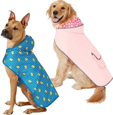 Frisco Rubber Ducky + Reversible Packable Travel Dog Raincoat, slide 1 of 1