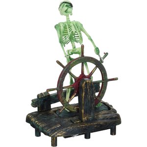Penn-Plax Skeleton Wheel Aquarium Ornament