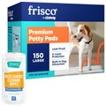 Frisco Dog Training & Potty Pads, 22 x 23-in, 150 count, Unscented + Multi-Surface Cleaning Citrus Scented Wipes