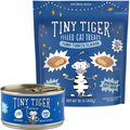 Tiny Tiger Chunks in EXTRA Gravy Tuna Recipe Grain-Free Canned Food + Tuna Tidbits Flavor Filled Cat Treats
