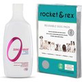 Zero Odor Laundry Odor Eliminator + Rocket & Rex Washable Puppy Training Pads, Medium: 22 x 22-in, 2 count, Unscented
