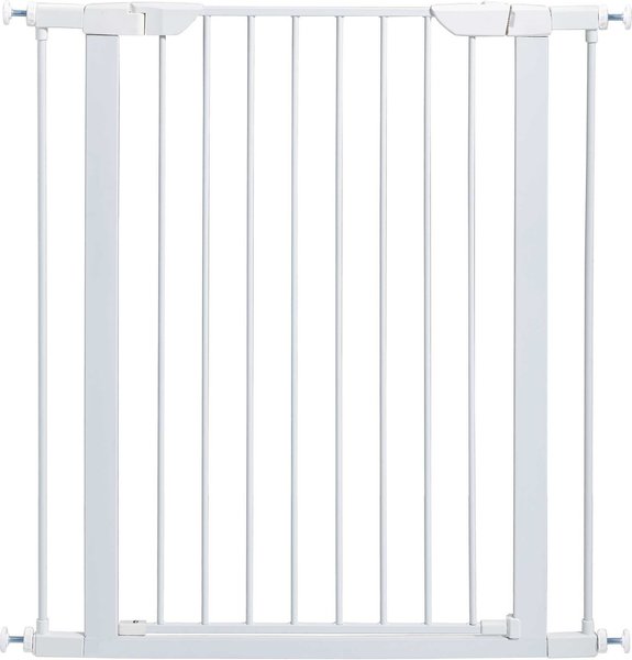 MidWest Steel Pet Gate, 39-in, 2 count, White slide 1 of 8