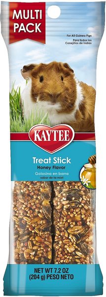 Kaytee Forti-Diet Pro Health Honey Guinea Pig Treat Sticks, 3 count slide 1 of 3