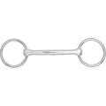 Horze Equestrian Mullen Mouth Loose Ring Snaffle Horse Bit, 5.25