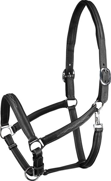 Martingales Genuine Black Leather Horse Brass Straps & Buckled Equestrian 