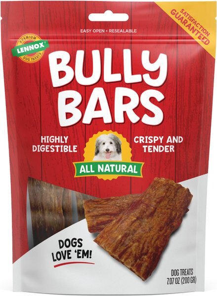 Lennox Bully Bars Dog Treats, 7.07-oz bag slide 1 of 1