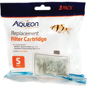 Aqueon Small Replacement Filter Cartridge, 6 count