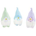 Frisco Gnomes Plush Squeaky Dog Toy, 3 count