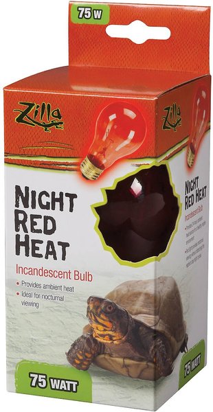Zilla Night Red Heat Incandescent Reptile Terrarium Lamp, 75-watt, bundle of 3 slide 1 of 3
