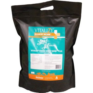 Vitalize Digest More Plus Pellets Horse Supplement, 10-lb bag, 10-lb bag, bundle of 3