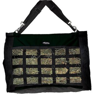 Weaver Leather Slow Feed Horse Hay Bag, Black, bundle of 3