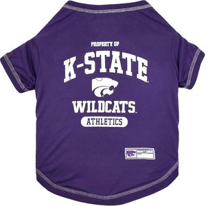 Pets First NCAA Dog & Cat T-Shirt, Kansas State, Large
