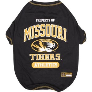 Pets First NCAA Dog & Cat T-Shirt, Missouri, X-Large