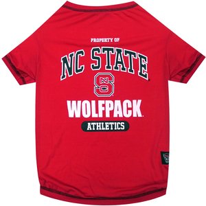 Pets First NCAA Dog & Cat T-Shirt, NC State, X-Large