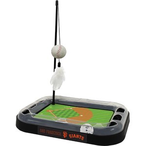 Pets First San Francisco Giants Baseball Cat Scratcher Toy with Catnip
