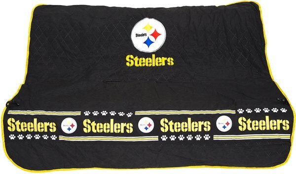 Pets First Pittsburgh Steelers Car Seat Cover slide 1 of 1