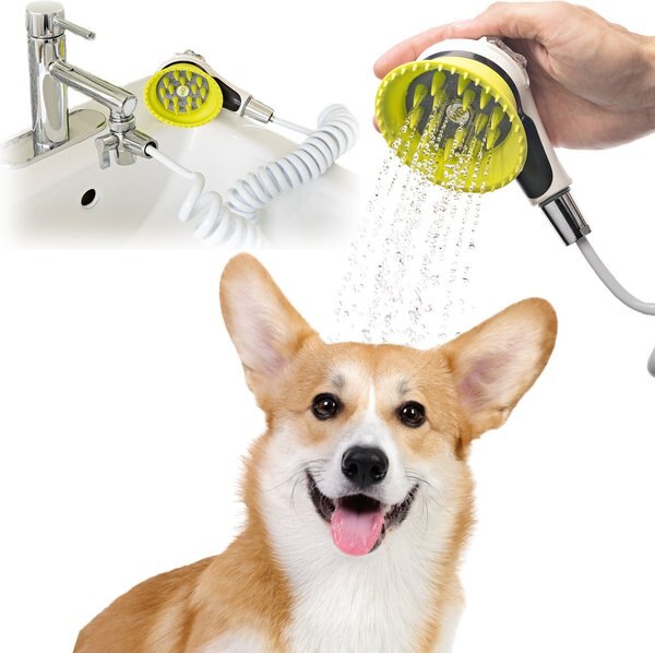 Wondurdog Sink Faucet Pet Wash Kit, Bathtub Attachment For Dog Washing