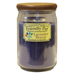 Thompson's Candle Co. Lavender Breeze Scented Friendly Pet Candle 