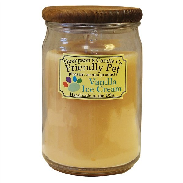 Thompson's Candle Co. Vanilla Ice Cream Scented Friendly Pet Candle  slide 1 of 1