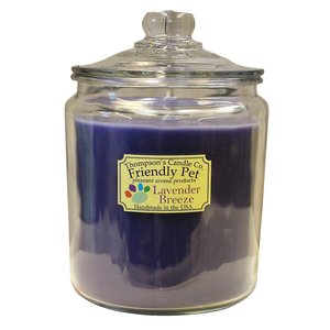 Thompson's Candle Co. Lavender Breeze Scented Friendly Pet Heritage Jar 3 Wick Candle
