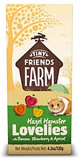 Tiny Friends Farm Hazel Lovelies Hamster & Rabbit Treats, 4.2-oz bag slide 1 of 2