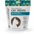 Primetime Petz Hauspanther Grain-Free Freeze-Dried Raw Beef Liver Cat Treats, 1.5-oz bag