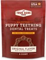 True Acre Foods All-Natural Puppy Dental Teething Treat, Original Flavor, 6 count