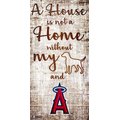 Fan Creations MLB "A House is Not A Home Without My Dog" Wall Décor, Los Angeles Angels