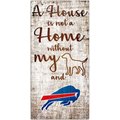 Fan Creations NFL "A House is Not A Home Without My Dog" Wall Décor, Buffalo Bills