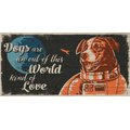 Fan Creations "Dogs are Out of this World" Wall Décor