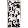 Fan Creations "Crazy Cat Lady" Wall Décor