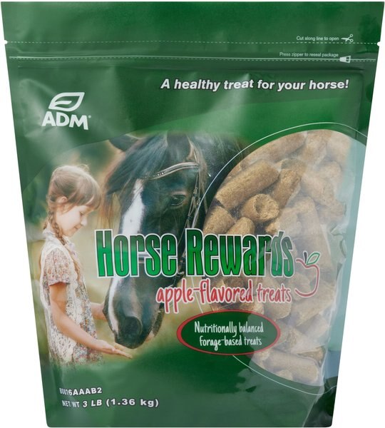 ADM Forage First Horse Rewards Apple-Flavor Horse Treats, 3-lb bag slide 1 of 2