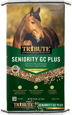 Tribute Equine Nutrition Seniority GC Plus Horse Feed, 50-lb bag, slide 1 of 1