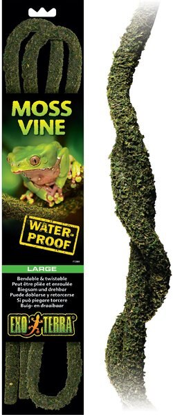 Exo Terra Bendable Moss Vine Reptile Terrarium Décor, Large slide 1 of 1